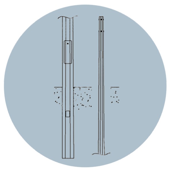 Опора освещения ОГК-12,0-4(3)